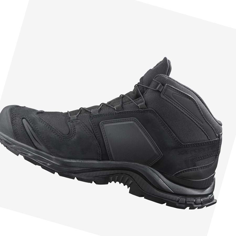 Salomon XA FORCES MID EN Csizma Férfi Fekete | HU 2254EBC